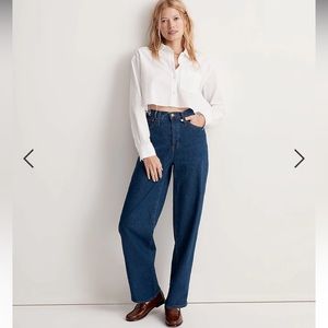 Madewell NWT Perfect Vintage Wide Leg Jean Tall